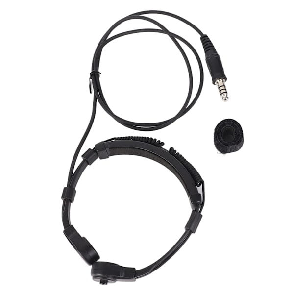 Walkie Talkie Halsmikrofon Hörlurar 7.1mm 2 Vägs Radio U94 PTT Kabelkontakt Adapter för Motorola CP88 CP100 CP150 CP200