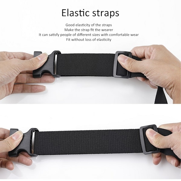 Nylon bröstrem bälte justerbar utomhus elastisk passform för Osmo Pocket 1/2 kamera