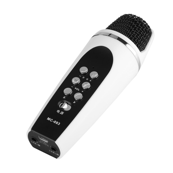 Mini 4-modus stemmevekslermikrofon for iOS/Android smarttelefon mobiltelefon PC