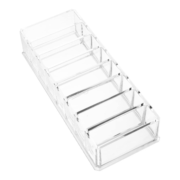 8 Gitter Kosmetikhylde, Hylde Vaskbar Transparent Toiletartikler Hyldeholder I Hjem Butik,Transparent