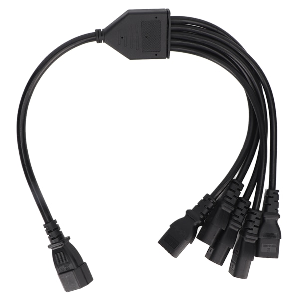 UPS PDU C14 to 5 X C13 Power Adapter Cable Male to Female 10A 250V Y Splitter Power Adapter Cable 1.6ft