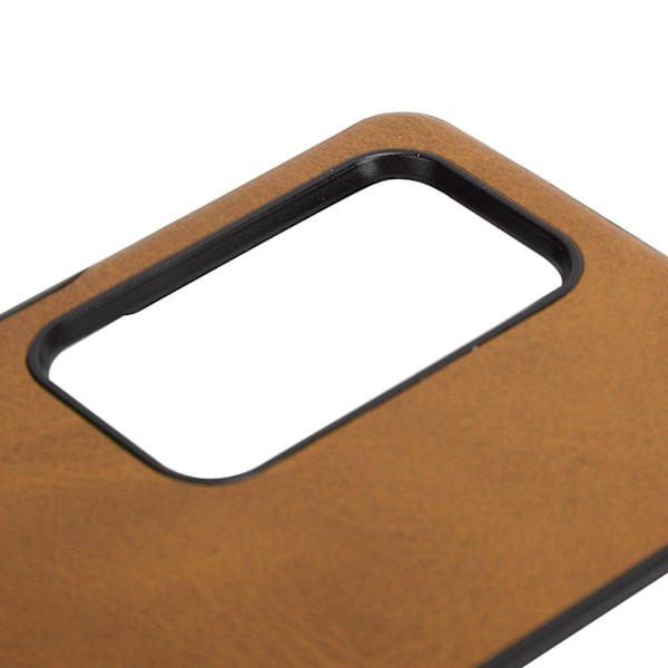 Mobiltelefonfodral Stötsäkert Telefonfodral i Läder Skal för Samsung Galaxy Z Fold 2Brun