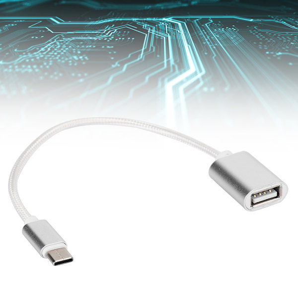 2 kpl TypeC-laastarijohto USB-laatikko USB-muistitikkukortinlukija Siirto OTG-sovitinkaapel