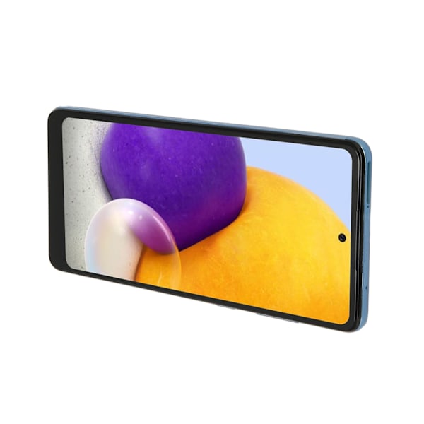 6,7-tums organisk LED-skärmersättning med fingeravtryckssensor för Samsung Galaxy A72 5G 4G SM A725 SM A725M DS Blå