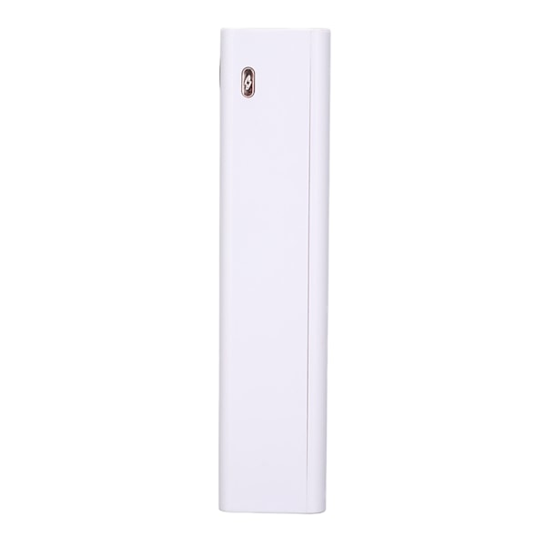L16 DIY Power Bank 18650 Akku Kotelo Nopea Lataus 22.5W ja 15W Langaton Lataus Power Bank 2 USB Lähtöporttia LCD Näyttö Valkoinen