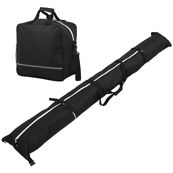 Nylon Snowboard Bag og Ski Boot Oppbevaringsposer Vanntett Bæreveske Reiseveske Sett