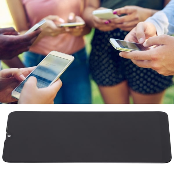 Skärmersättning LCD-skärm Touch Digitizer-montering för Samsung Galaxy A20S Monolitisk