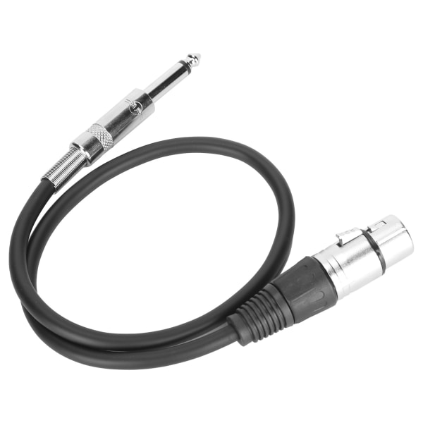 6,35 mm XLR hun til TRS lydkabel afbalanceret forbindelseskabel til mikrofonmixer