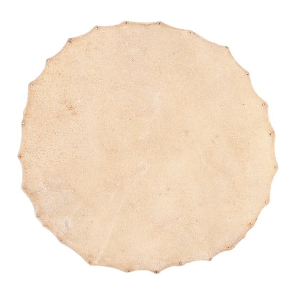 Geiteskinn trommehode for Bongo Shaman trommer Djembe erstatningsdeler tilbehør 36 cm diameter
