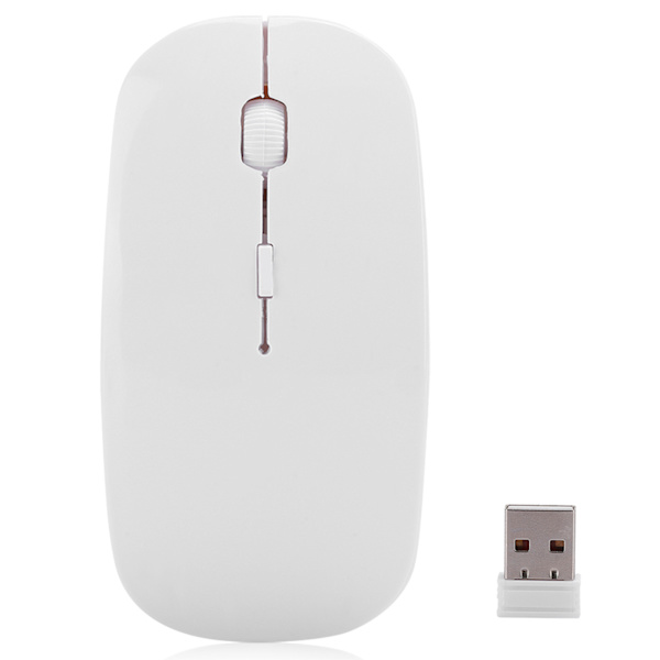 Langaton hiiri toimistoon, yritykselle, kannettavaan tietokoneeseen, pöytätietokoneeseen, tablettiin, kannettava hiiri 2.4G