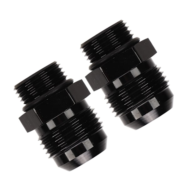 2 stk. AN10 til AN12 hanadapter AN920 12 10 brændstofpumpeskinneadapter brændstofpumpeskinneslange endebeslag med O-ring