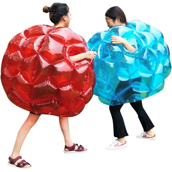 Uppblåsbara Bumper Balls, Slitstark PVC-vinyl Ger Kraftig Bash 'Em-Upplevelse, Mångsidig Portabel för Dynamisk Utomhusaktivitet, 60cm