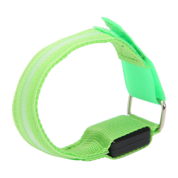 Udendørs løb LED-armbind Justerbar blinkende armbånd Cykling lys op armbånd