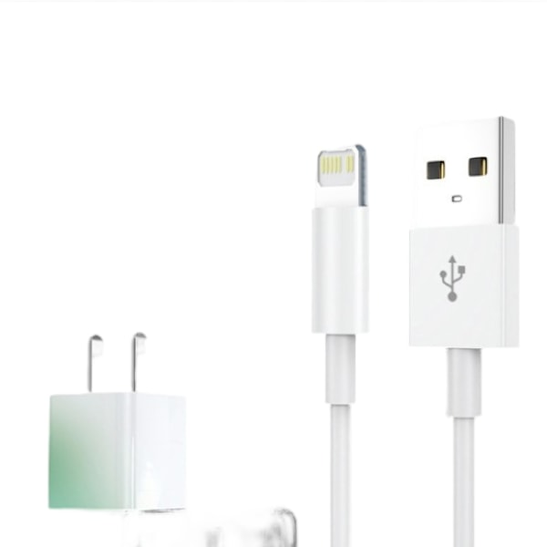 Kompakt Laddare för Lightning-enheter, Apple Mfi-certifierad Laddnings- och Synkroniseringslösning, Lättviktig och Hållbar för Enkel Resa med Temperaturkontroll