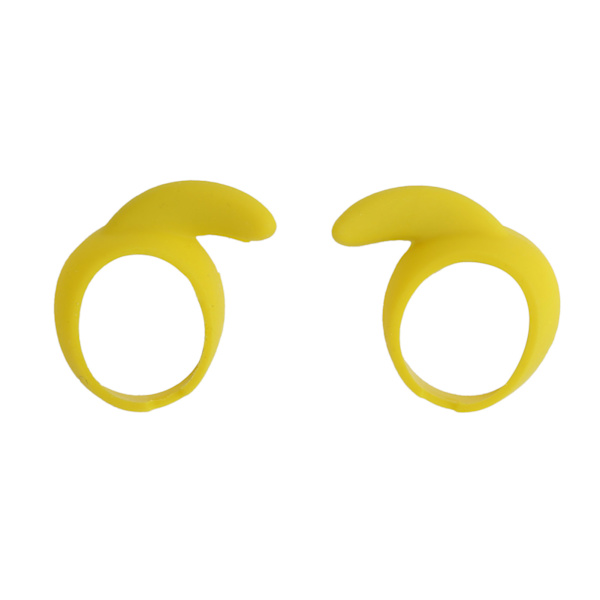 Bluetooth-kuulokkeet, langattomat urheilukuulokkeet, korvakoukut, kuulokkeet latauskotelolla (kirkkaan keltainen)