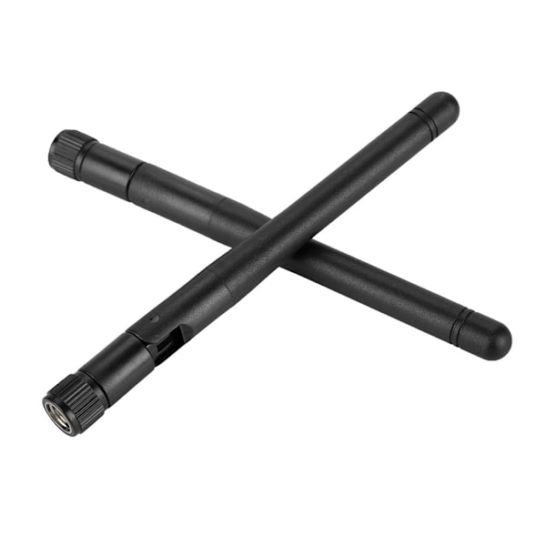 2 stk. Dual Band WiFi-router med høj forstærkning SMA-interface trådløst netværkskort Ekstern antenne (2DBi)