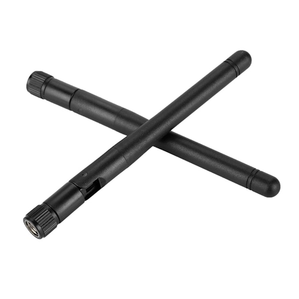 2PCS Dual Band WiFi-router med hög förstärkning SMA-gränssnitt Trådlöst nätverkskort Extern antenn (2DBi)