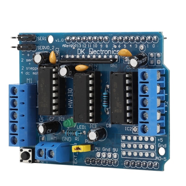 Multifunktionel PWM hastighedsjusterende motordriver-udvidelseskort DIY-modul