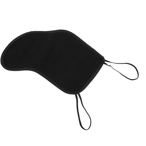 4/4-3/4 Violin Hage Støtte Sort Flanellet Pad Beskytter Musikinstrument Tilbehør