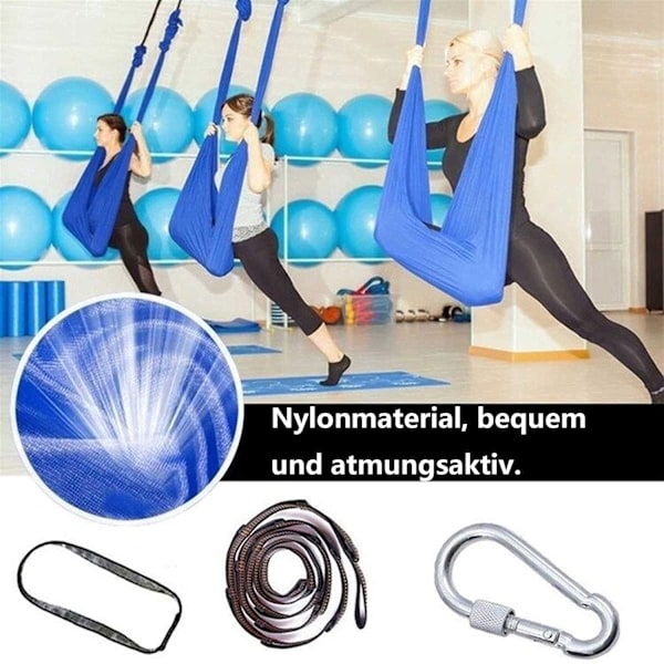 Sensorisk Gunga, Mjuk Silkeslen Nylongunga För Terapi, Lek Och Avkoppling, Lättinstallerad Terapigunga, Inomhus- och Utomhusbruk För Balansutveckling