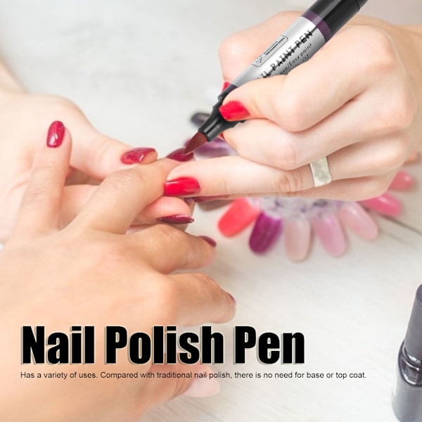 Neglelak Pen Ingen Behov Base Top Coat Negle Gel Pen Neglekunst Manicure Pen til Salon Hjem06