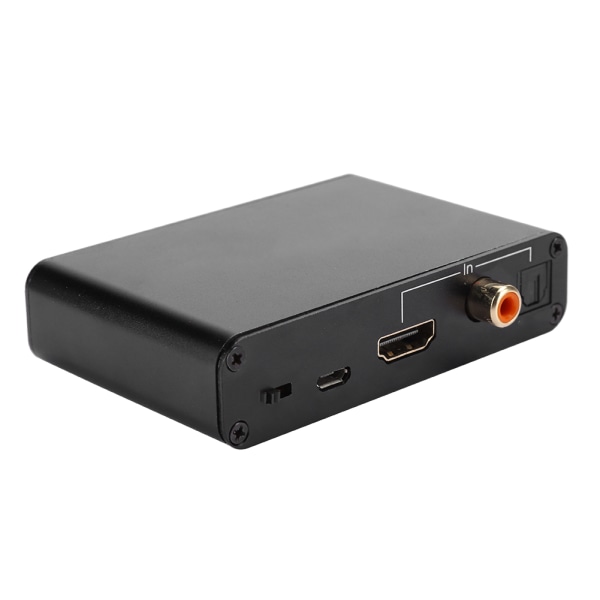 HDMI Audio Return Optisk Koaksial Digital til Analog DAC Konverter Adapter Forsterker