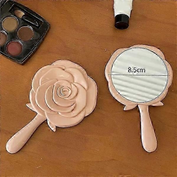 GETIT Bærbart spejl makeup glas Håndholdt glas