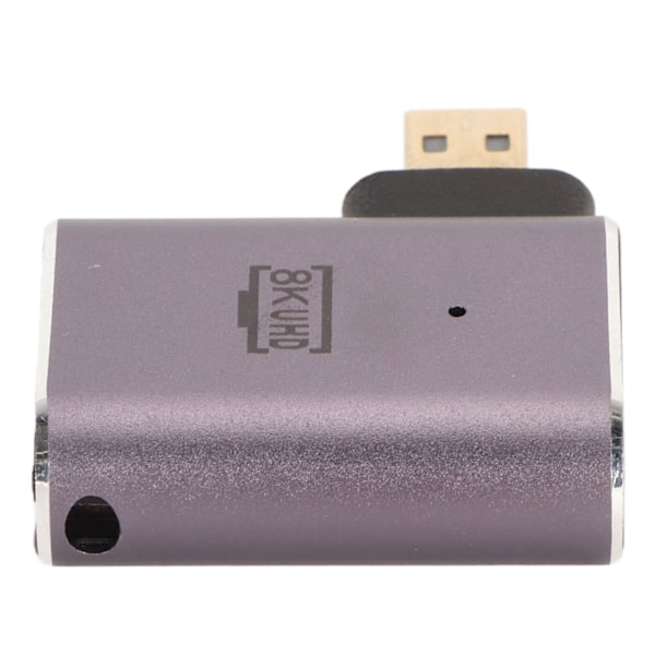 D-formad konverter 8K rätvinklig Minihane till High Definition Multimedia Interface Honadapter