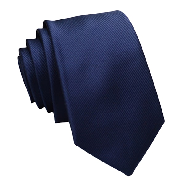 Herre Ensfarget Polyester Tekstil Slips