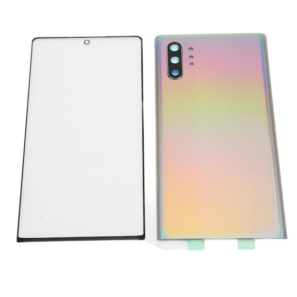 Bagrude Glasdæksel Udskiftning Perfekt Pasform Front Ydre Glas Skærmdæksel til Samsung Galaxy Note 10 Plus
