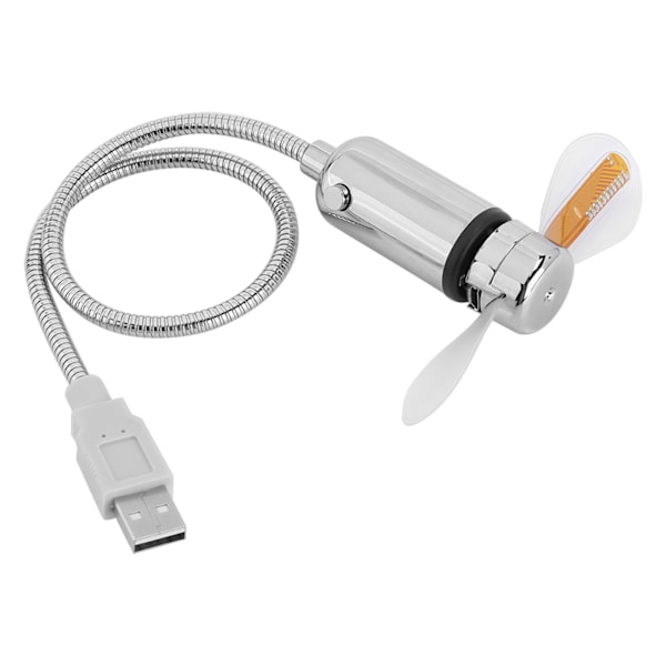 Flexibel LED-programmerbar meddelandeskärm Mini RGB USB-fläkt för PC Notebook Laptop