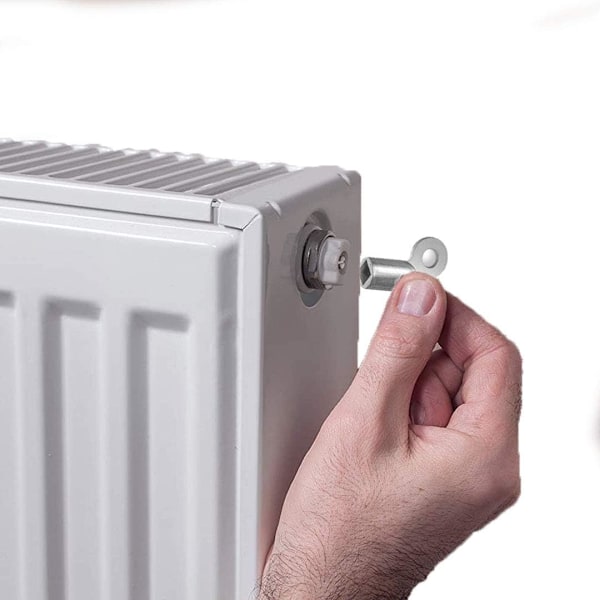 Ventilnyckel för centralvärme, hållbar zinkkonstruktion säkerställer regelbundet underhåll, universell kompatibilitet och optimalt värmesystem