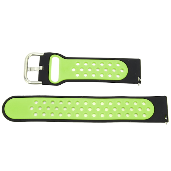 20mm Myk Silikonklokke Rem Stropp Armbåndserstatning med Lufthull for Amazfit GTS 3
