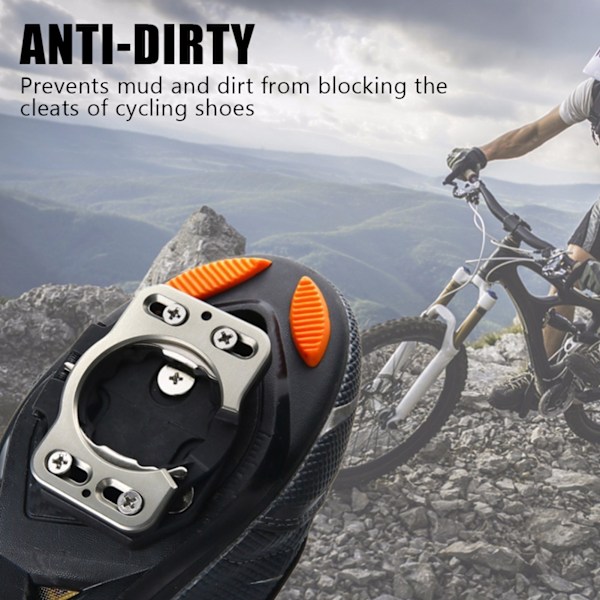 1 par Quick Release cykelsko klampe cover adapter konverter til SpeedPlay Zero