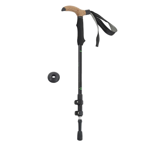 3-osainen Retractable-vaelluskeppi alumiiniseosvuorikiipeily