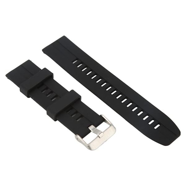 Smartwatch-armband i mjuk silikon, ersättning för Huawei GT2 GT2e, svart