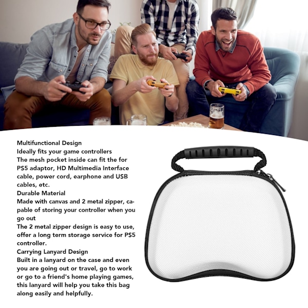 Kontroller bæreveske for PS for Switch Pro Hard Shell spillkontroller oppbevaringsveske for Xbox Series S X One