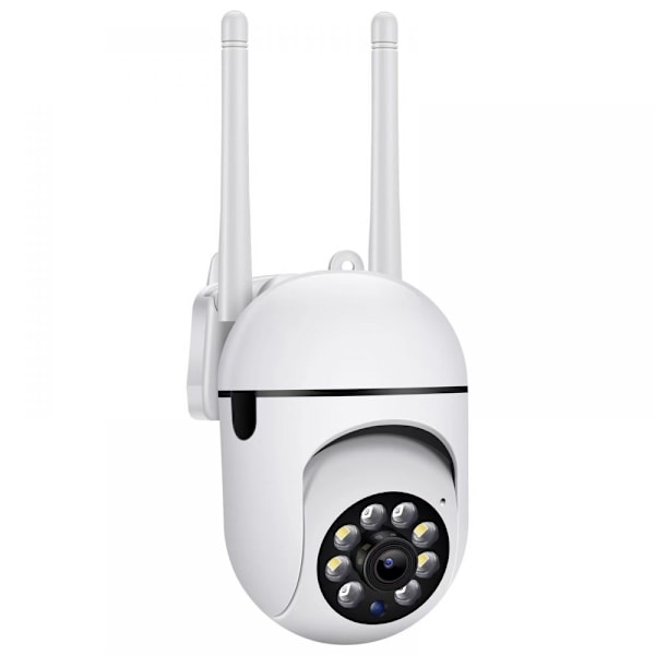 E27 Sockel 1080P Smart Kamera, Trådlös Installation Panorering Tilt Säkerhetsenhet med Realtidsvarningar och 360 Graders Visning för Hemövervakning