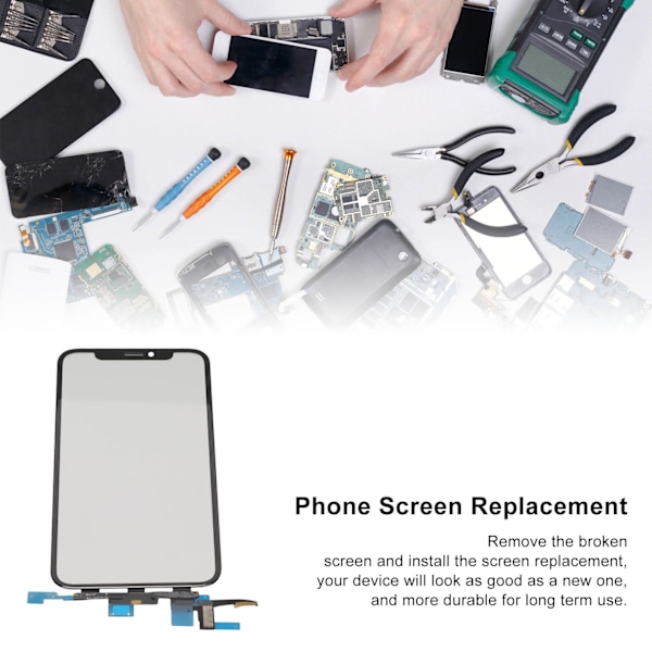 Mobiltelefon Display Hovedskærm Udskiftning LCD Touch Screen Reparation Dele til IPhone XS
