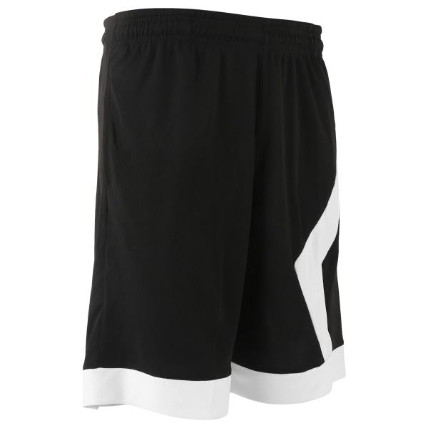 Man Summer Sports Short Pants Quick Dry Workout Shorts for Basketball/Running Black