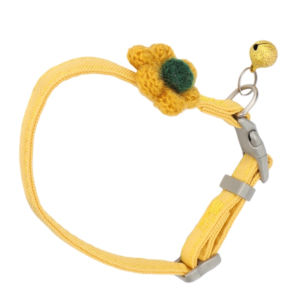 Safety First Halsband för Husdjur, Söta Katthalsband med Blomma & Mjukt Lättviktsmaterial för Brytsäkerhet