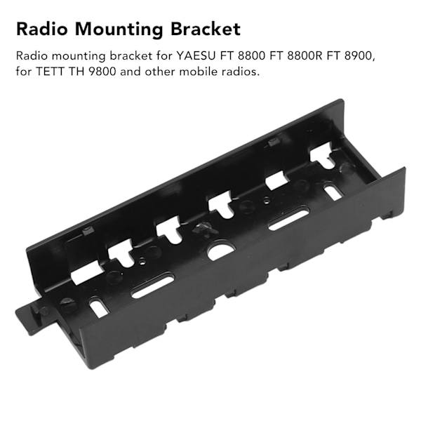 Radiofäste Slitstarkt Universal Mobilt Radio Panel Fäste för YAESU FT 8800 FT 8800R FT 8900