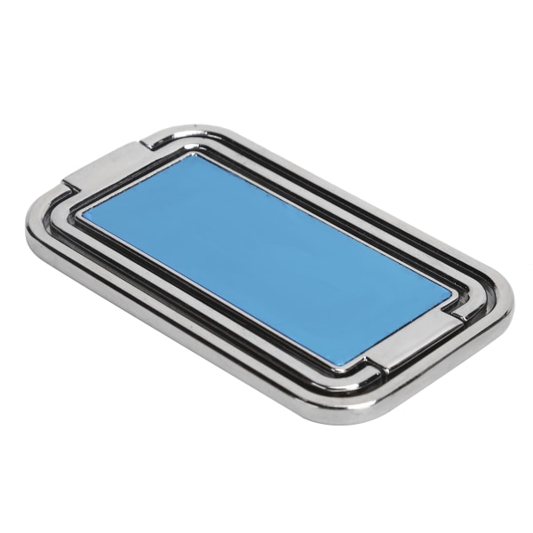 Finger Ring Mobiltelefon Hållare Stativ 360° Rotation Metall Ring Spänne MultiAngle Hand Grip(Silver )