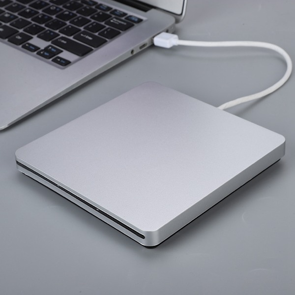 Ulkoinen USB 3.0 -paikka-DVD-poltin CD-asema Mac Windowsille