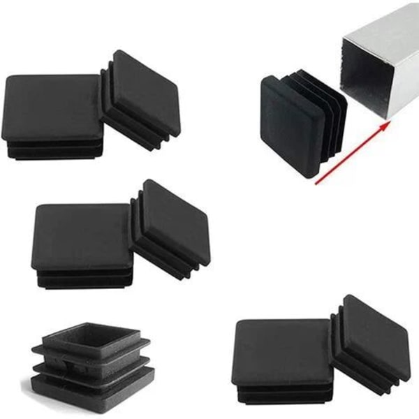 Lamelliset tulpat 80x80 mm huonekalujen ja lattioiden suojaamiseen