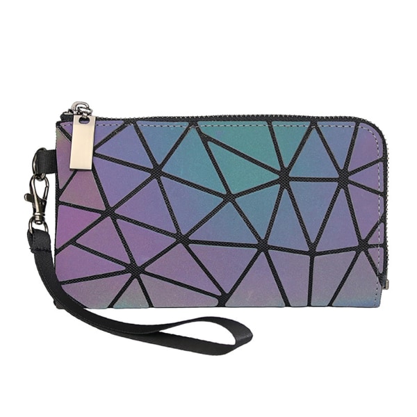 3 kpl/setti PU geometrinen valaiseva olkalaukku crossbody-laukku naisille