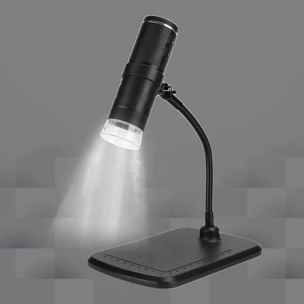 1920x1080 kameran resoluutio HD suurennuslasi digitaalinen WiFi-mikroskooppi F210 8 säädettävällä LED-valolla