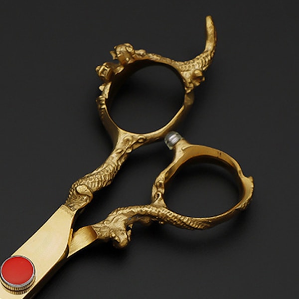 Professionelle rustfri stålsaks til barbering og udtynding til salon- og hjemmebrug