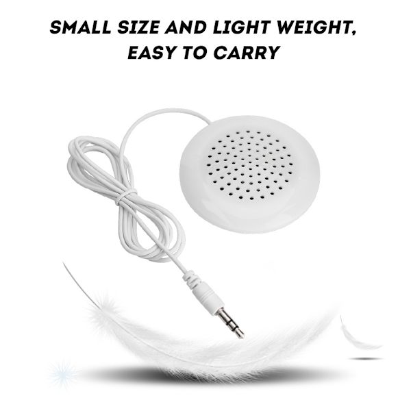 Uusi DIY-tyynykaiutin 3,5 mm:n minikaiutin MP3-puhelimelle kannettava CD
