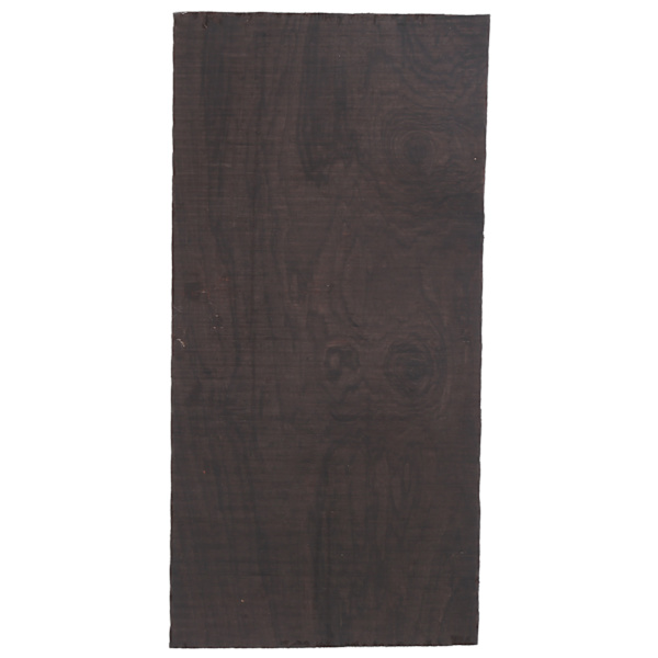 Musta eebenpuu puutavara tyhjä DIY käsityö puukahva soittimet tarvikkeet 120x60x10mm